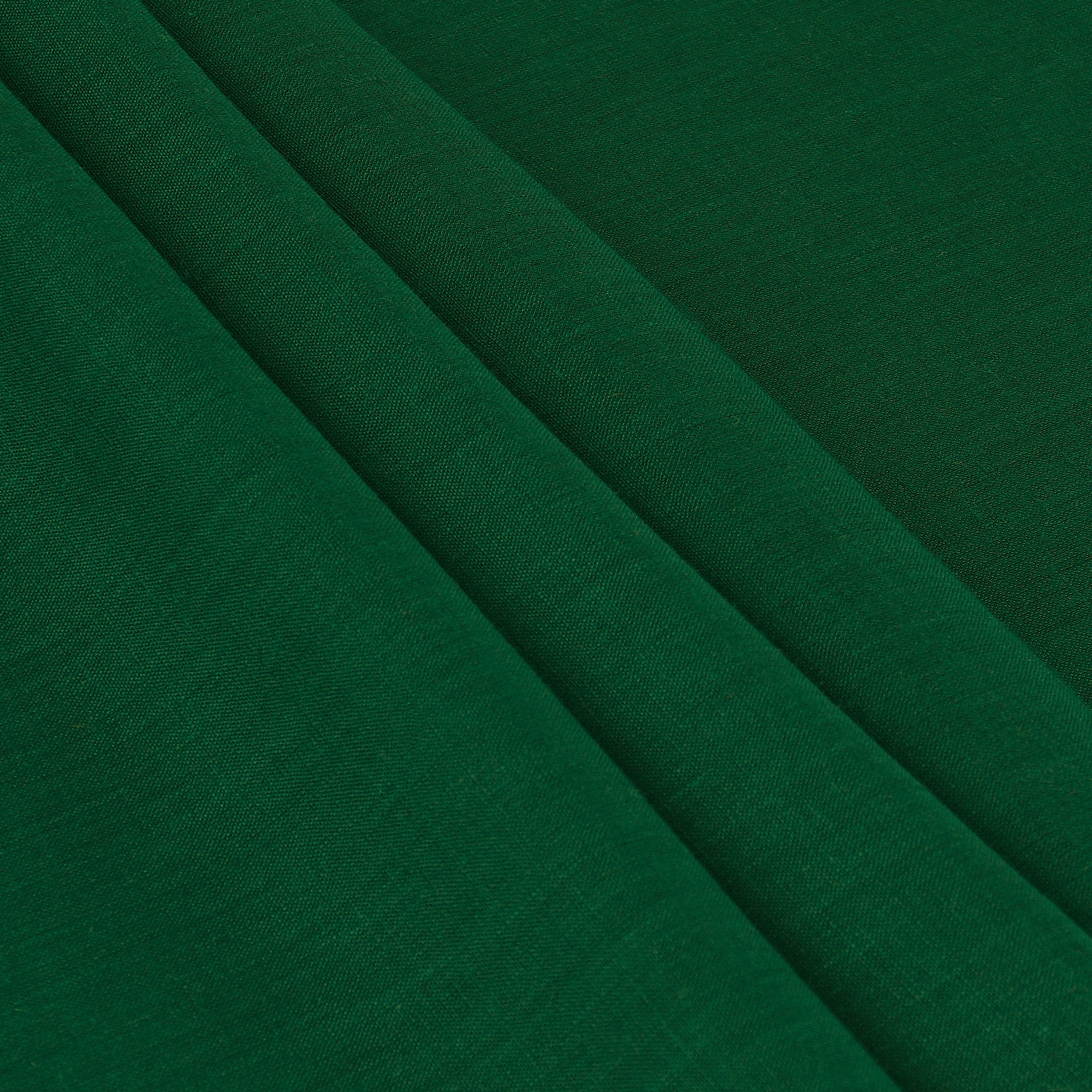 Forest Green Linen Tablecloth, Hemmed