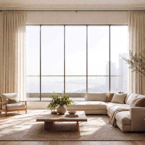 How to Make a Living Room Look Bigger With Curtains: 3 Easy Tricks