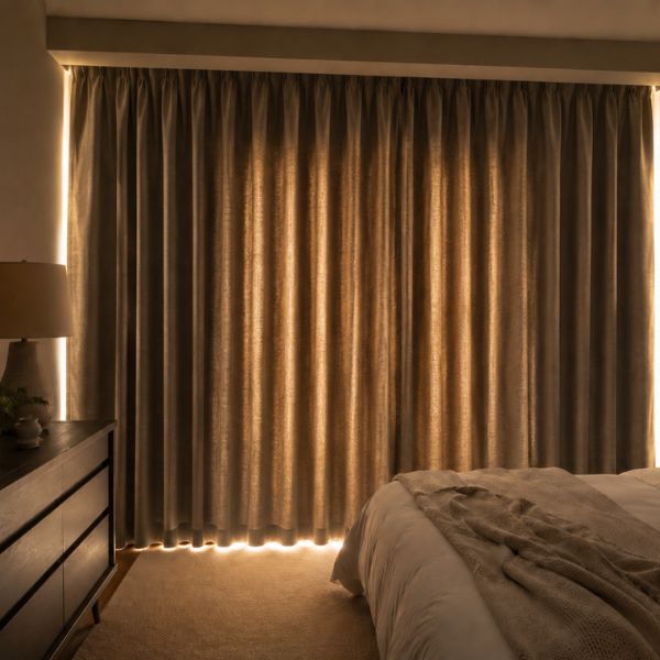 Curtain Image - Blackout vs Dimout