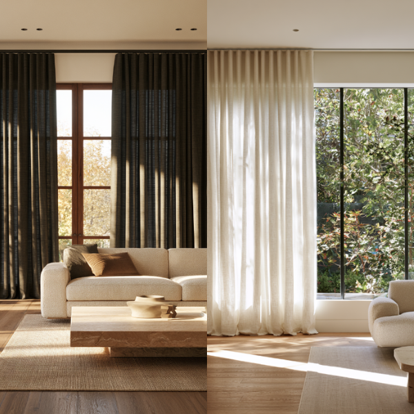 Dark vs Light Curtains