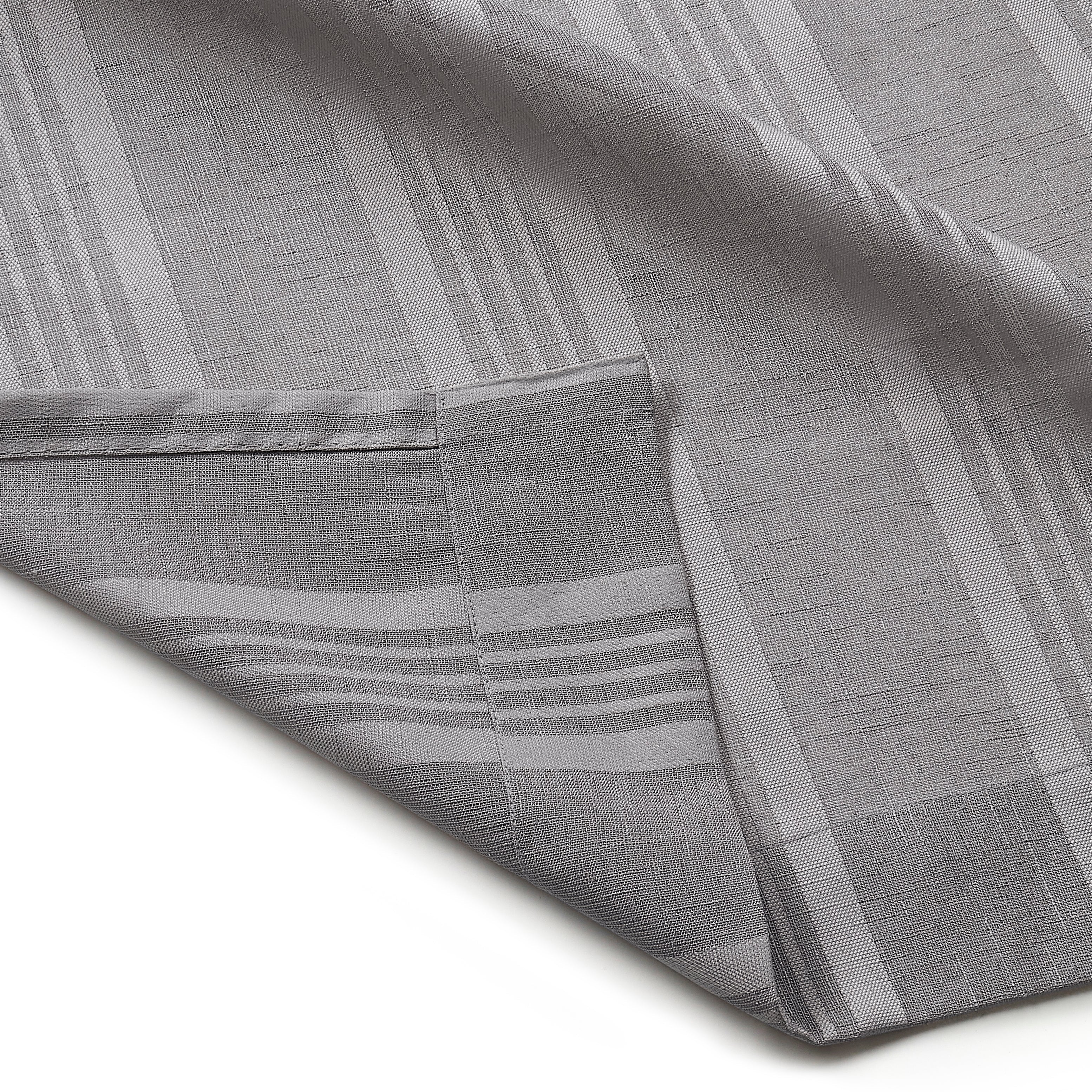 Etereo Linear Luxe, Grey, Sheer, 1 panel