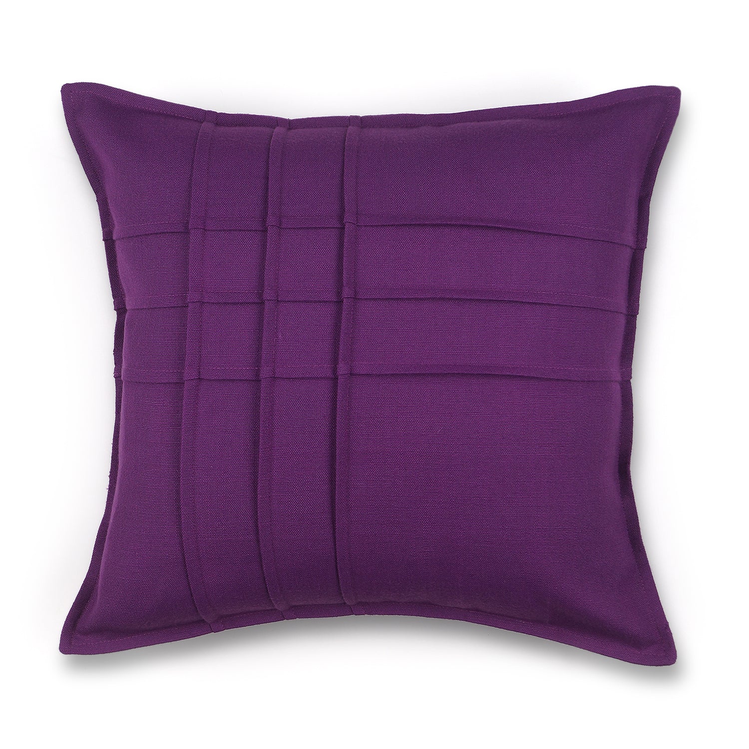 Lattice Pillow Cover - Purple