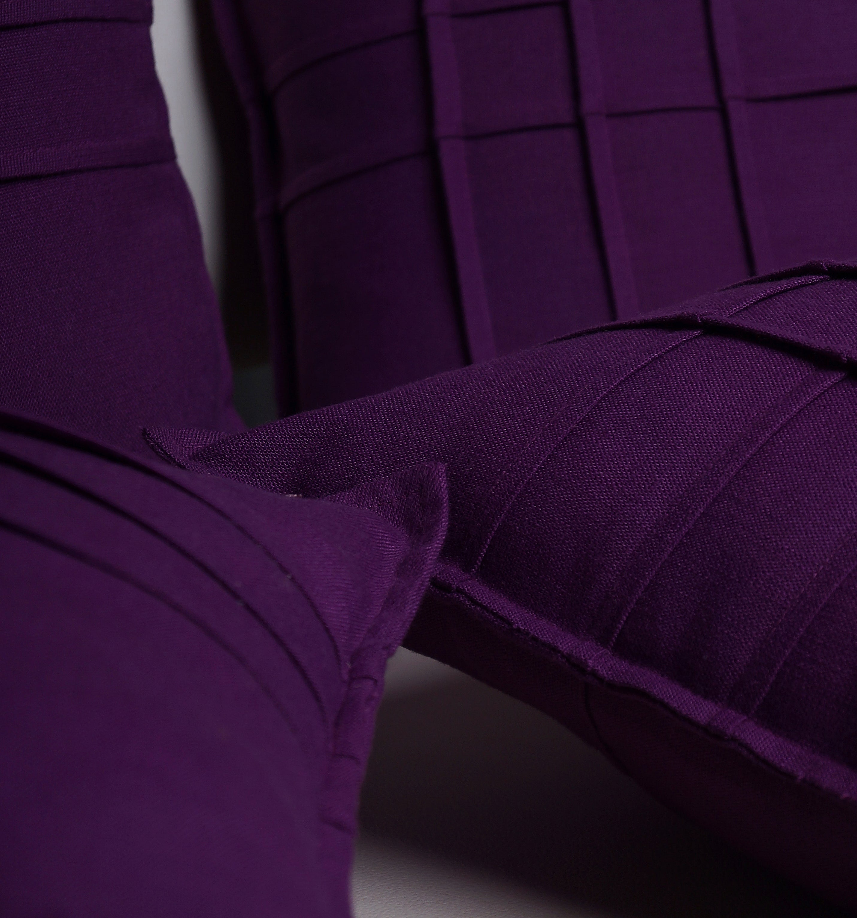 Lattice Pillow Cover - Purple