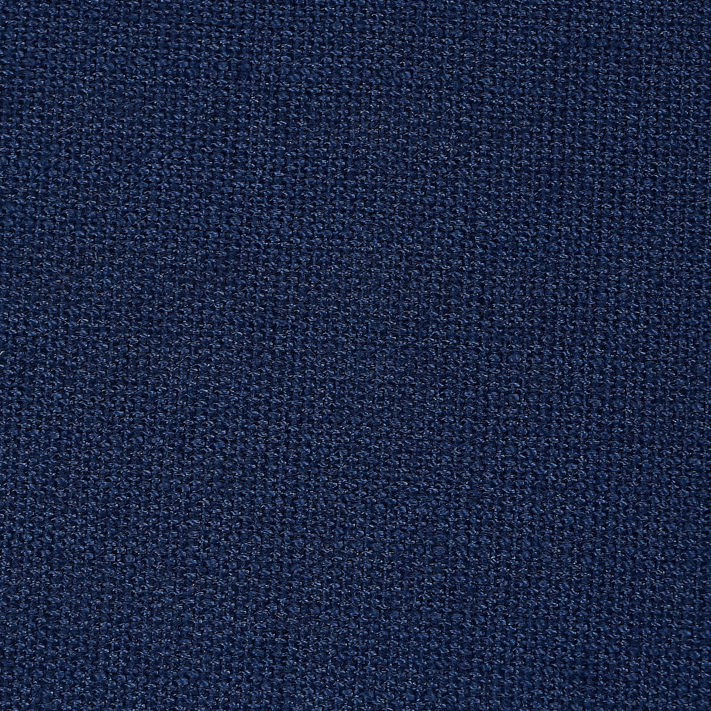 Navy Blue Faux Linen Curtain