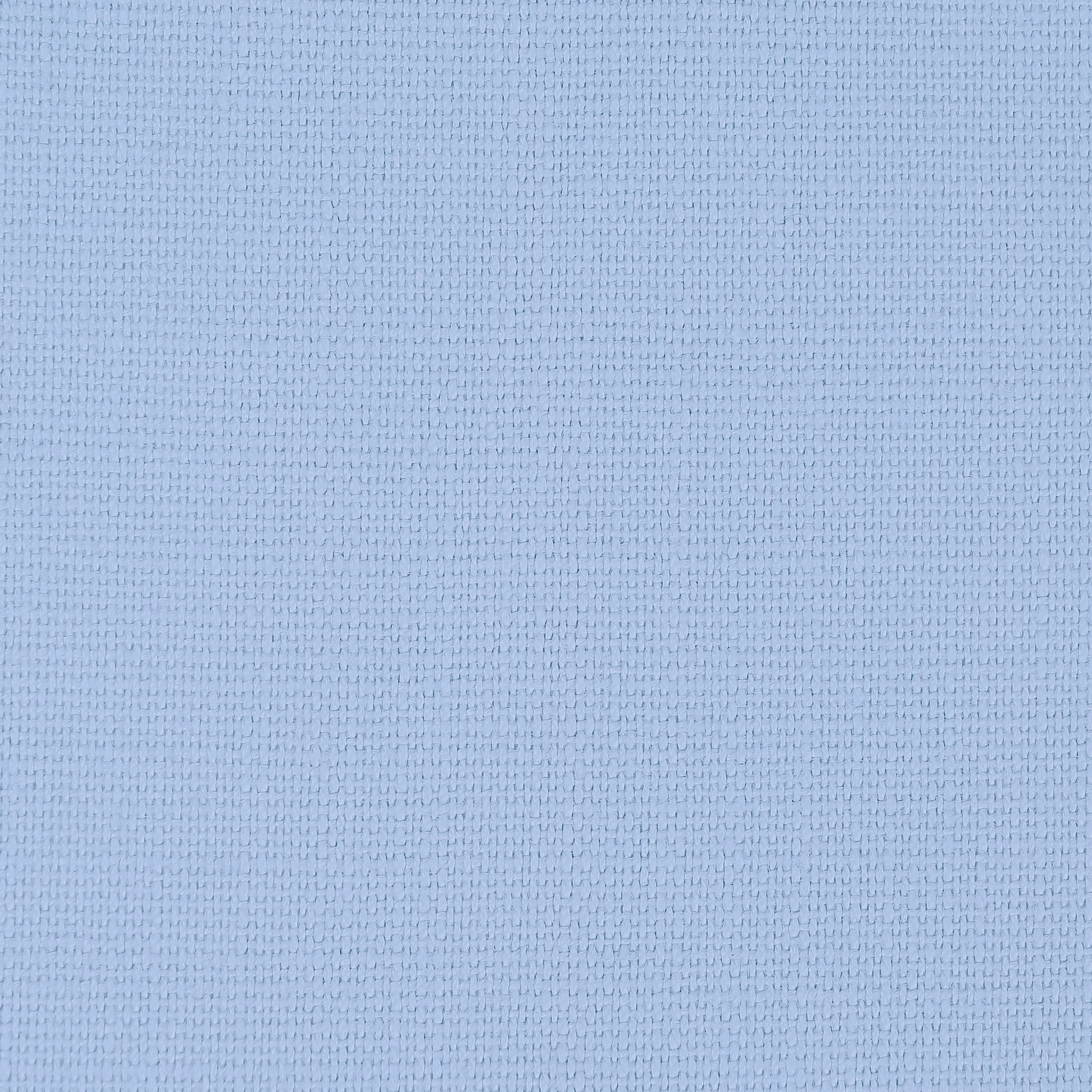 Light Blue Faux Linen Curtain