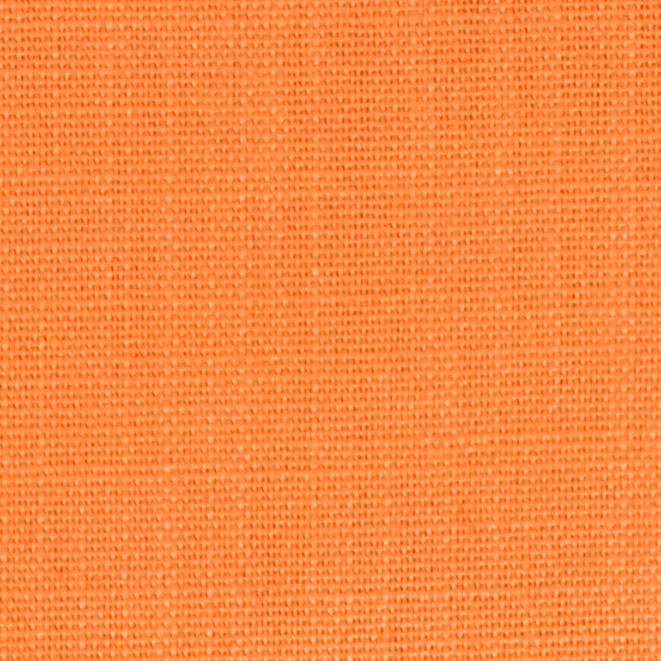 Orange Faux Linen Curtain