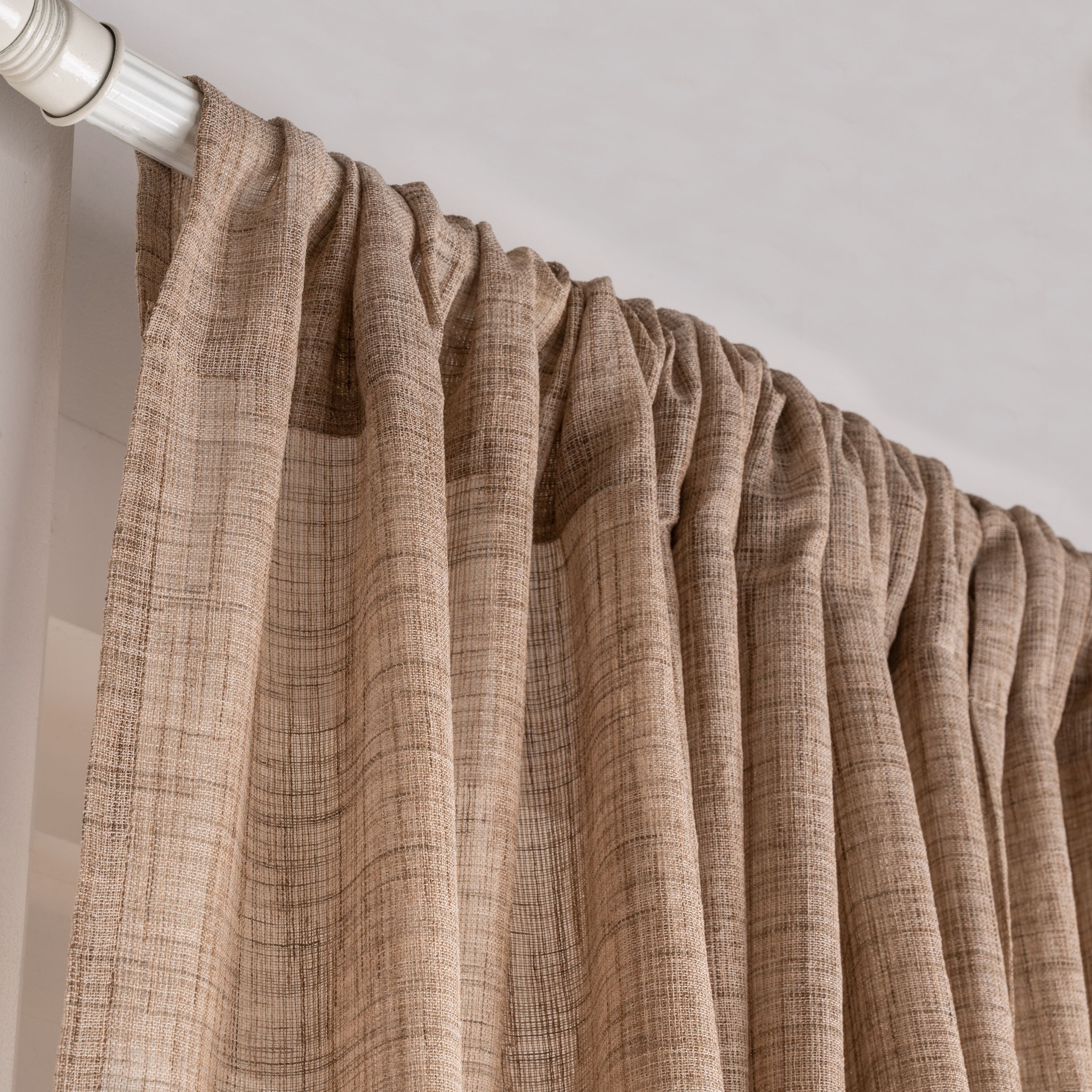 Flax Faux Jute Curtain