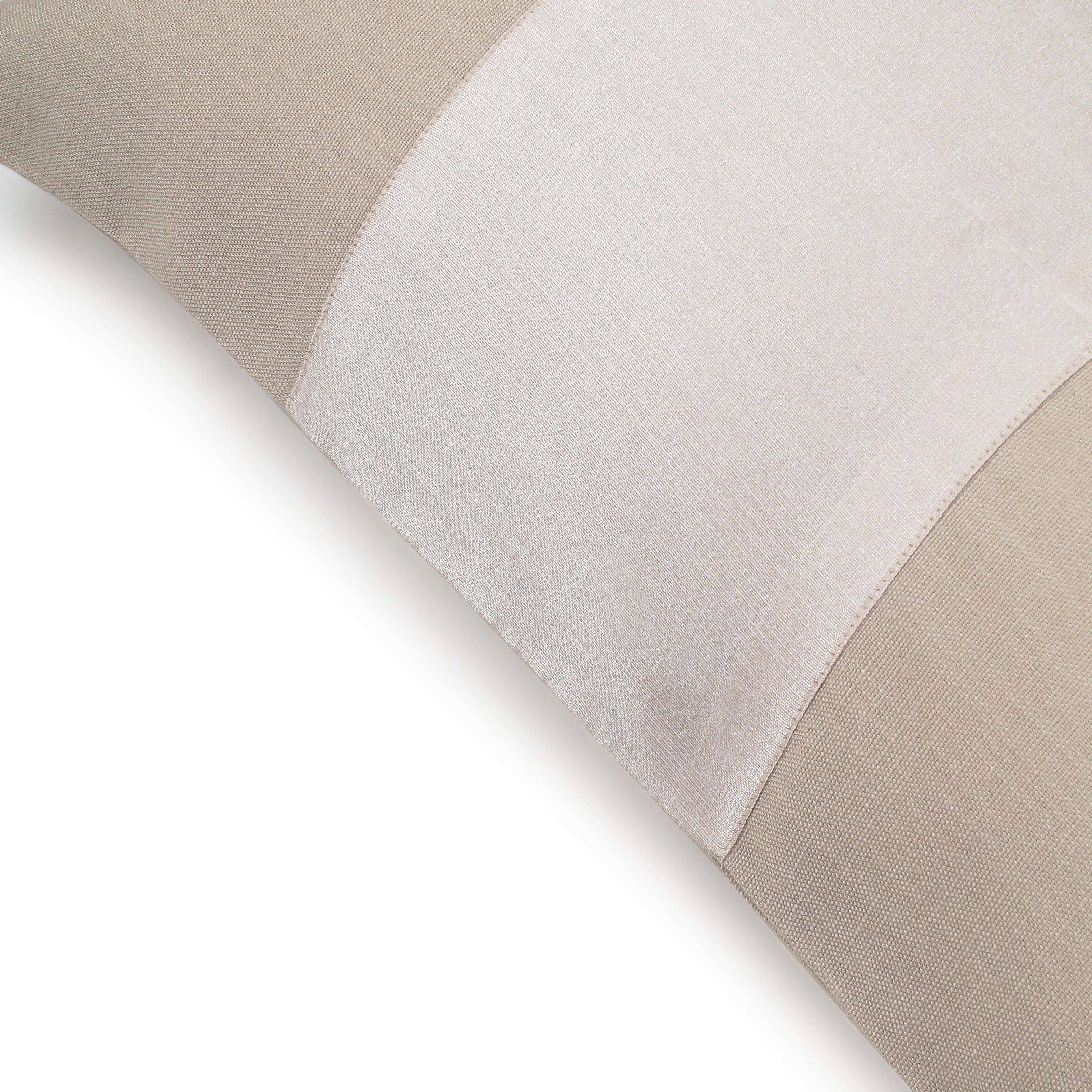 Verto Pillow Cover Rectangle - Natural and Light Natural