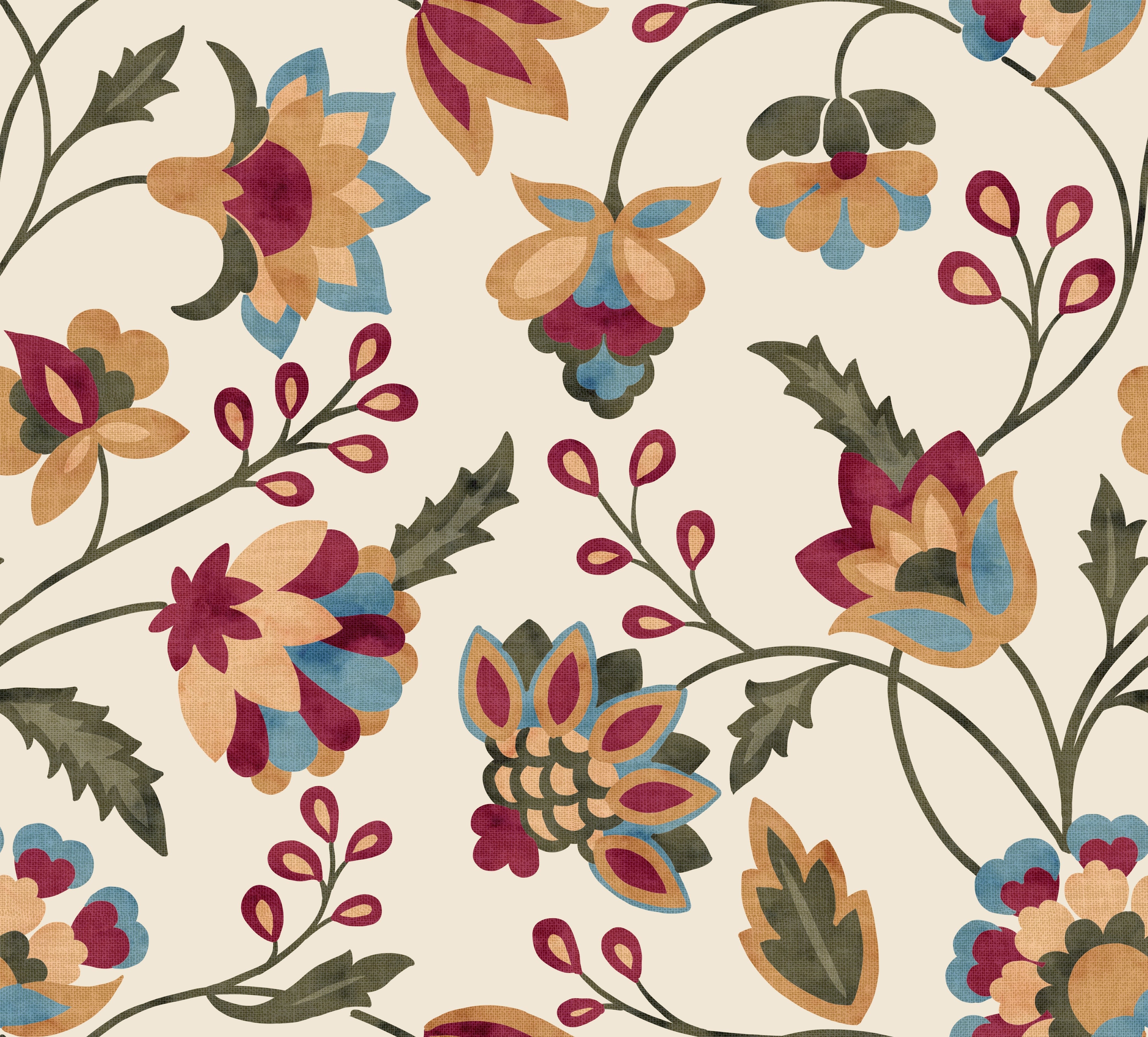 Autumn Bouquet Curtain