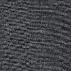 100% Pure Linen Fabric Charcoal Grey Swatch