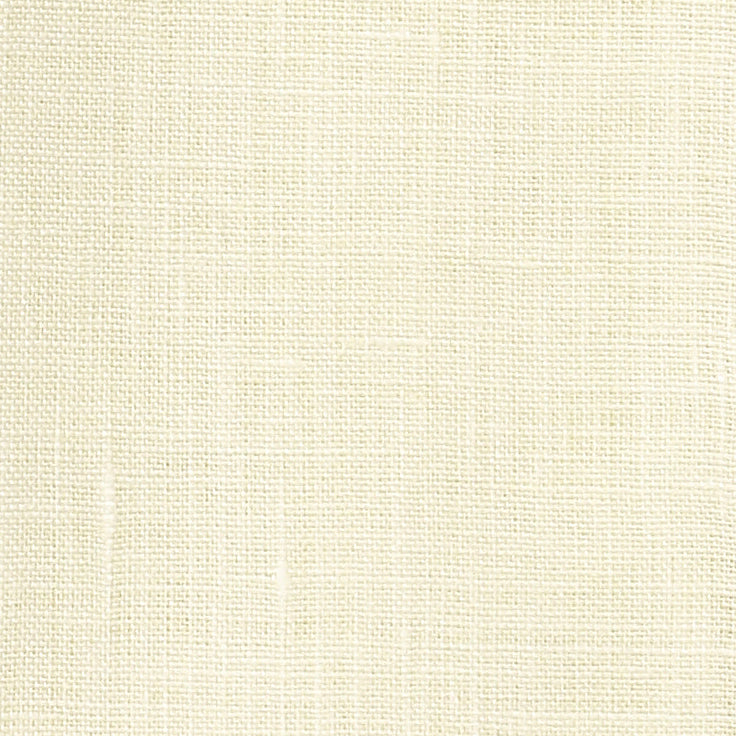 100% Pure Linen Fabric Cream