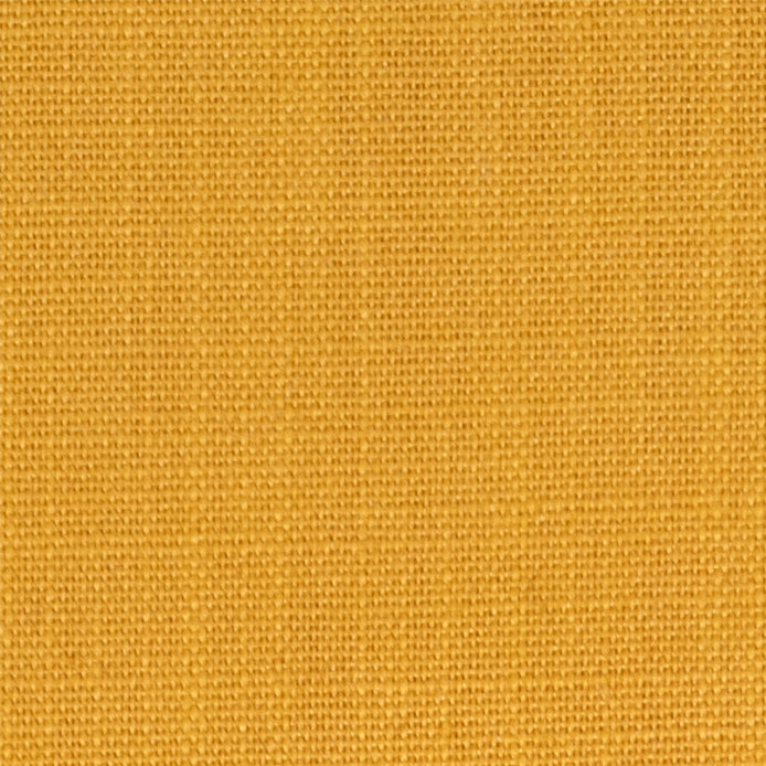 Faux Linen Fabric Mustard Swatch