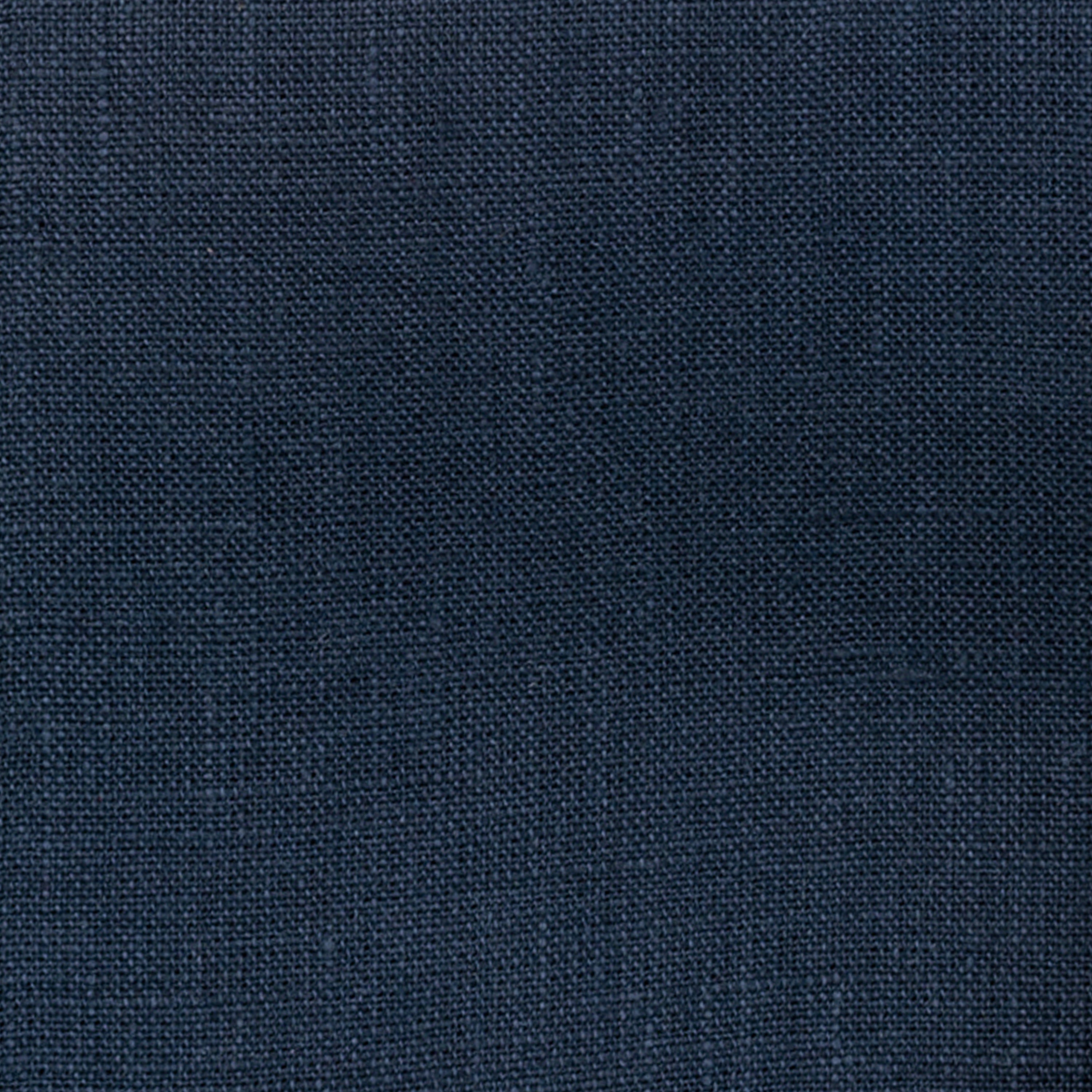 Navy Blue Linen Tablecloth, Hemstitch