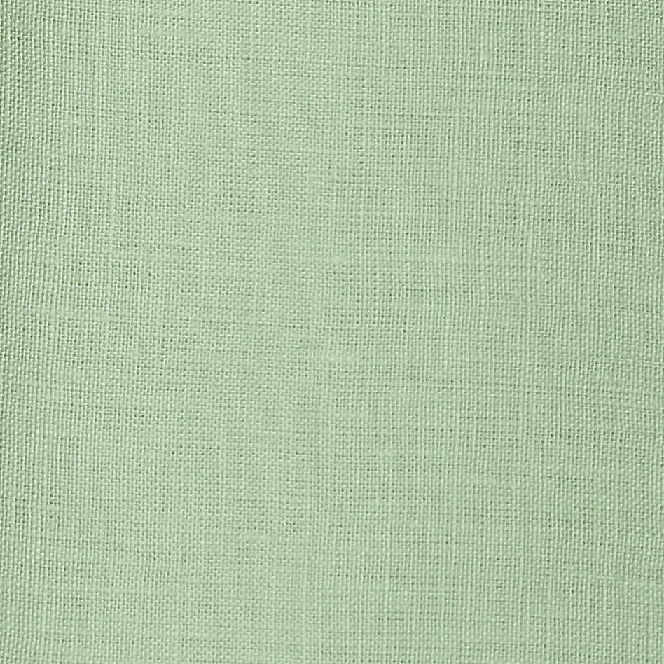 Sage Green Linen Table Runner, Diamond