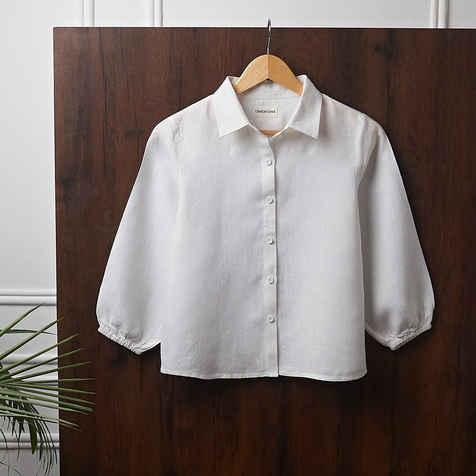 Classic White Linen Shirt – Versatile Elegance for Any Occasion