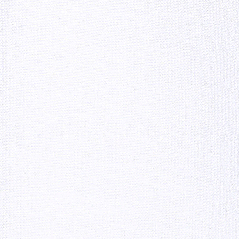 100% Pure Linen Fabric White