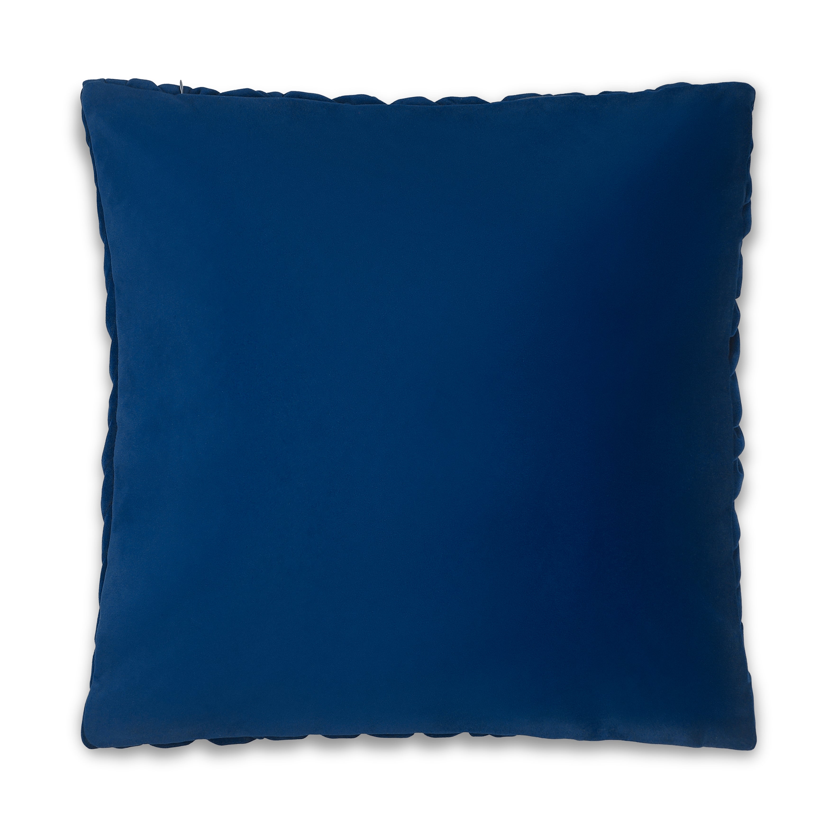 Smocking Decorative Pillow Cover - Royal Blue