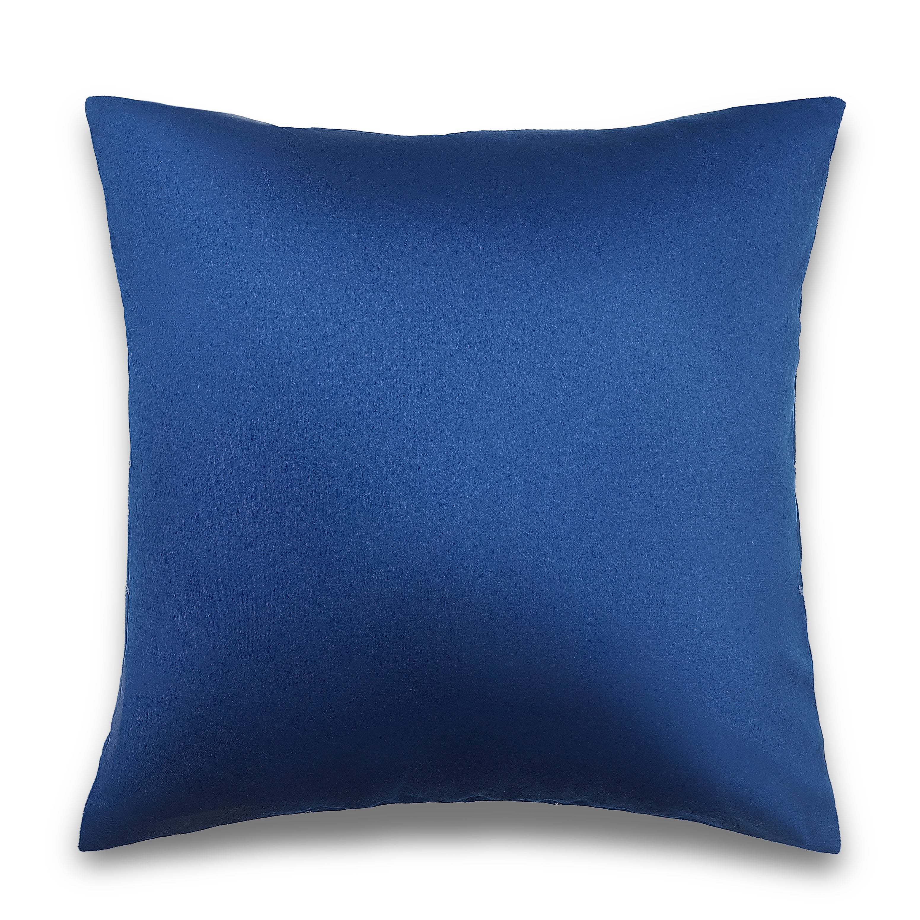 Prism Embroidered Decorative Pillow Cover - Blue